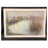 Gentle Mist Ben Hampton Print