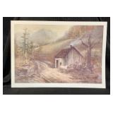 The Blacksmith Shop Ben Hampton Print