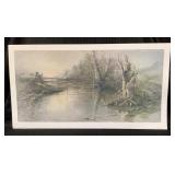 Reflecting Sycamores Ben Hampton Print