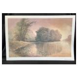 Evening Lilies Ben Hampton Print