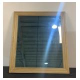"NEW" Light Framed Dresser Mirror-