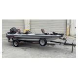 1990 Stratos 275 Pro Boat w/ Trailer