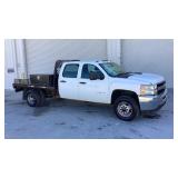 2013 Chevrolet 3500 HD Crew Cab Flatbed