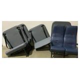(5) Bus Seats & Retainer Walls