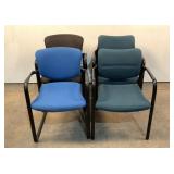 (4) Assorted Waiting Room Chairs