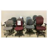 (12) Rolling Office Chairs