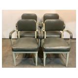 (4) Stationary Chairs