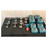 Assorted Drills And Chargers
