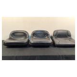 (3) Milsco Assorted Lawn Mower Seats
