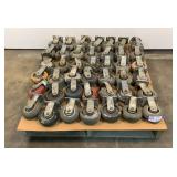 (42) Assorted Casters