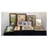 (9) Prints and Paintings