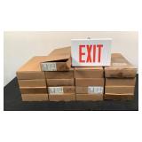 (17) Lightolier Emergency Exit Signs