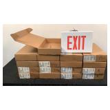 (17) Lightolier Emergency Exit Signs