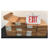 (17) Lightolier Emergency Exit Signs