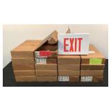 (18) Lightolier Emergency Exit Signs