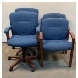(4) Steelcase Waiting Room Chairs