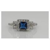 Sapphire Designer Ring