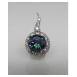 2.50ct Mystic Topaz Pendant
