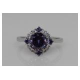 2.84 ct Amethyst Designer Ring