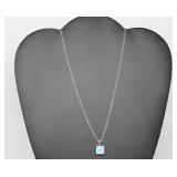 5 ct Fire Opal Necklace