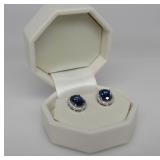 4.15ct Tanzanite Designer Earrings