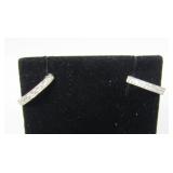 White Topaz Earrings