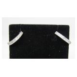 White Topaz Earrings