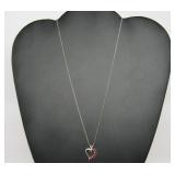 Ruby & Diamond Necklace