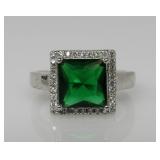 2.2 ct Chrome Diopside Ring