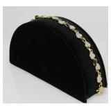 Amethyst & Diamond Bracelet