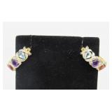 Diamond Hoop Earrings