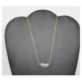 2.00ct Swiss Blue Topaz Necklace