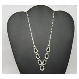 Rhinestone Dinner Necklace