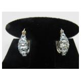 2 ct Aquamarine Earrings
