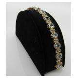 22.5 ct Blue Topaz Bracelet