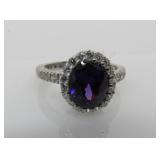 4.8 ct Amethyst Dinner Ring