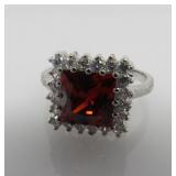 3.2 ct Ruby Designer Ring