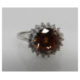 4.11 ct Citrine Ring