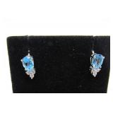Aquamarine Earrings