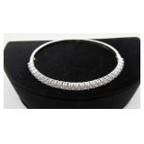 White Topaz Tennis Bracelet