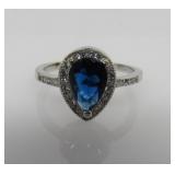 2.5 ct Sapphire Dinner Ring