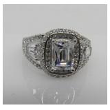 2.85 ct White Topaz Ring