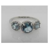 2 ct Aquamarine Ring