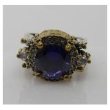 5.5 ct Citrine & Amethyst Ring