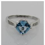 Blue Topaz Ring
