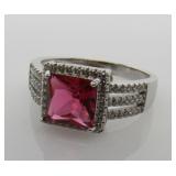 5.5 ct Ruby Designer Ring