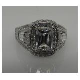 2.85 ct White Topaz Ring