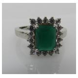 3.45 ct Emerald Ring