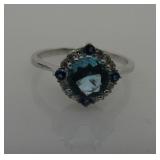 Aquamarine Ring