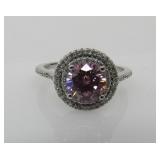 4.10 ct Pink Sapphire Ring